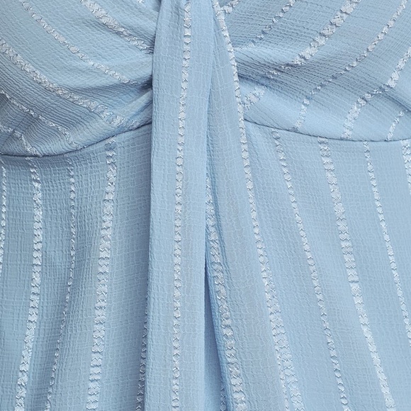 Lulu’s Million Reasons Blue Striped Mini D… - Picture 9 of 15